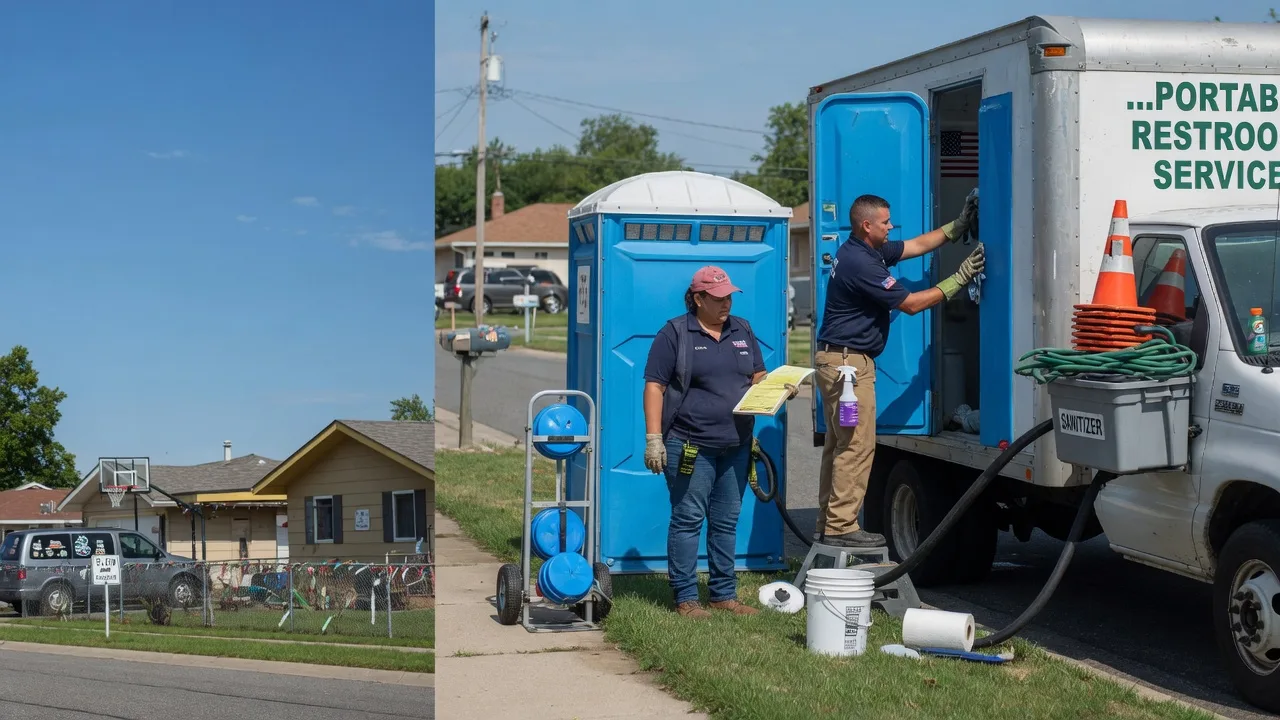 Porta Potty Rental in Milan, KS near me
